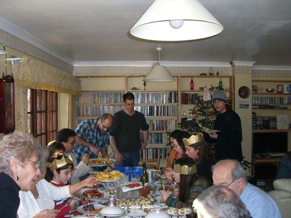 2005 Christmas dinner 3