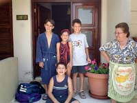 2003, Marie medzmama and grandchildren