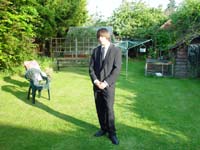 2005 May, Ben ready for prom night